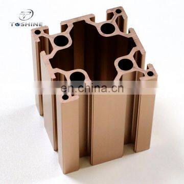 6063 Anodized Aluminum Assembly Line For Machine / Customized Aluminium Profile System photo-2