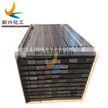 New era of construction machinery crawler materials Impact resistant black color  UHMWPE TRACK PADS