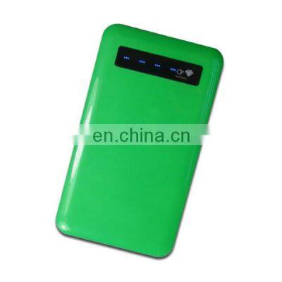 Slim Power Bank 4000mah Real Capacity Plastic Metal Power Charger Super Thin Battery Charge photo-2