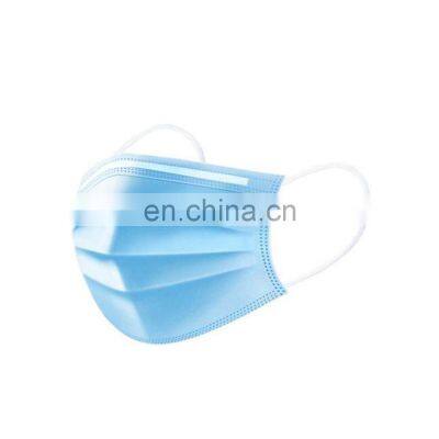 CE Disposable Medical  Protective Earloop Non-Woven 3ply Facial Melt-Blown Face Mask