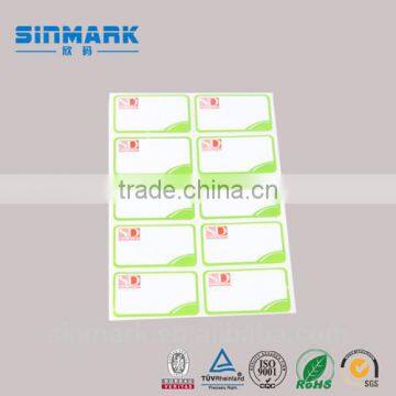 SINMARK customized price labels for shelves printable price labels