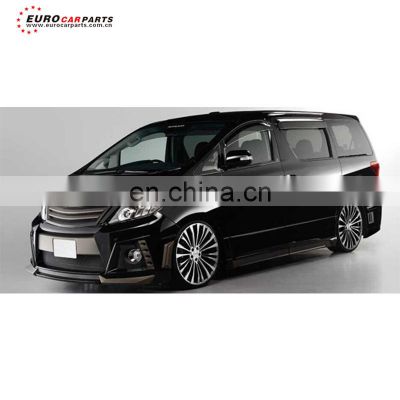 Alph to RJM style body kit FRP material full set with front and rear bumper side skirt front grille and muffler