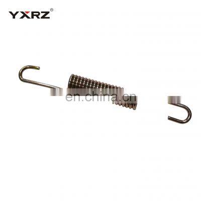 Hot sale motorcycle body parts zinc coating bracing small metal extension spring for motorcycle TVS side stand spring