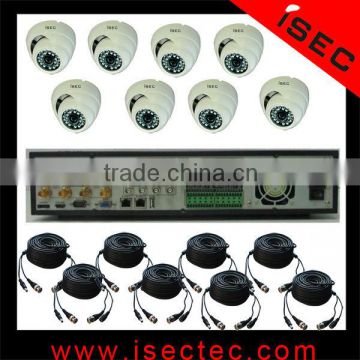 8Ch Cctv Kit Dvr Hd