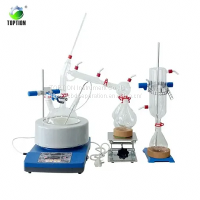 Short path distillation machine