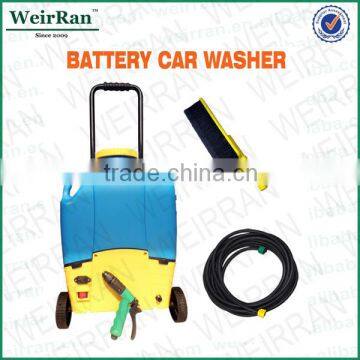 (73915) 16l electric portable wheel easy-taken 12v power mobile water jet power car washers