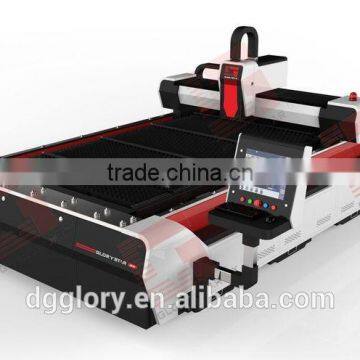 low cost 2500*1300mm fiber metal laser cutting machine 500w for advertising industry