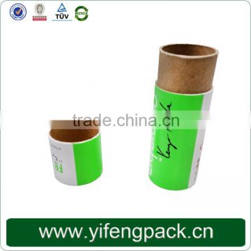 Top quality brown kraft paper tube/wholesale round box