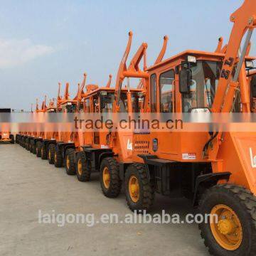 28hp four-wheel 0.3M3 1ton ZL10 tractor loader from 20 years factory