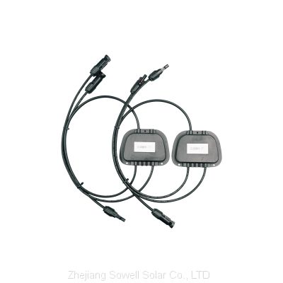 PV junction box 2T-50-50 Rated 1000V 2.5mm2-50cm*2, 4mm2-50cm*1 junction connector kit IP67