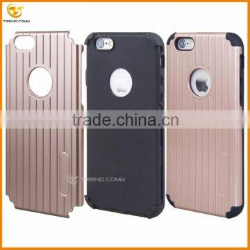 china supplier mobile hybrid combo hard back cover case for iphone 6                        
                                                                Most Popular