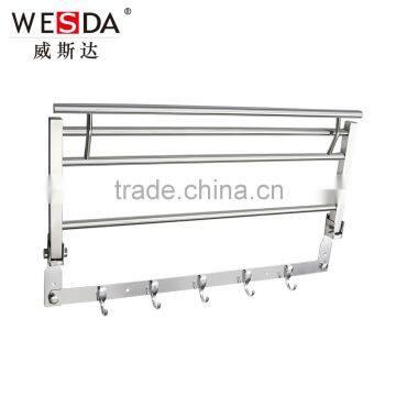 Wesda Decorative Foldable Hotel Style Bathroom Storage Rack 8832 Quality Choice photo-2