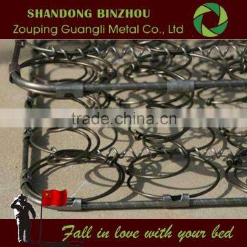 Compressing or vacuum packing stainless steel spring constant coil spring for memory foam mattress