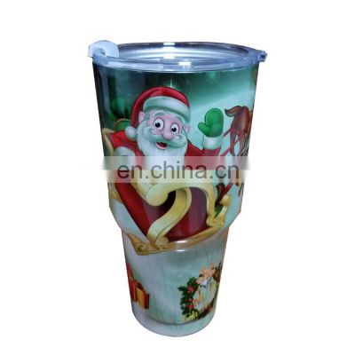 Wholesale 30 oz Double Wall Stainless Steel Christmas Coffee Mug