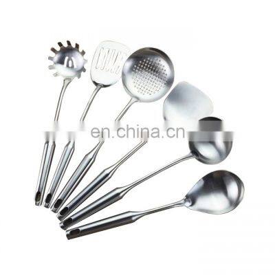 Stainless Steel 6 Pieces Cooking Spoon Set