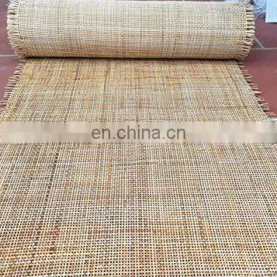 Fast Shipping Width 18''/24''/36'' Premium Natural Pre Woven Rattan Cane Webbing for Exporting