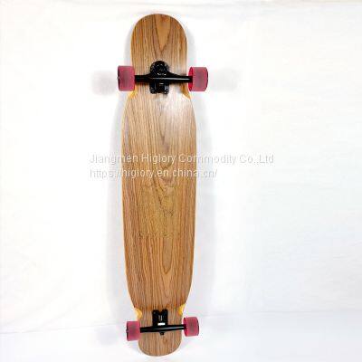 High Quality Mixed Bamboo Maple Long Board Deck For Dancing Skateboard Longboard Decks photo-3