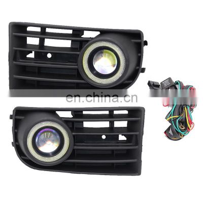 Car Styling Front Fog Lights Lamps Angel Eyes Lamp Daytime running lights Lower Grill lower Grille FOR  golf Mk5 2005-2007