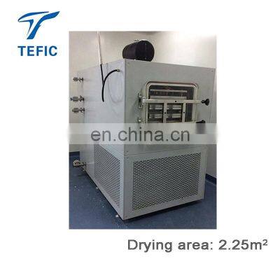 Have 2.25 sq Meter Freeze Area Small Industry Lyophilizer for Pharmaceutical Vacuum Freeze Drying Equipment photo-2