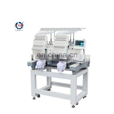 best servise T-shirt embroidery machine Computerized embroidery machine clothes double head Embroidery machine price