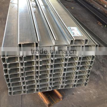 Length 6m Galvanizd Steel C Purlin uesd in Building Materials