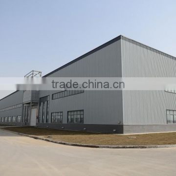 Steel structure plant with inside cleanroom house for dairy products factory