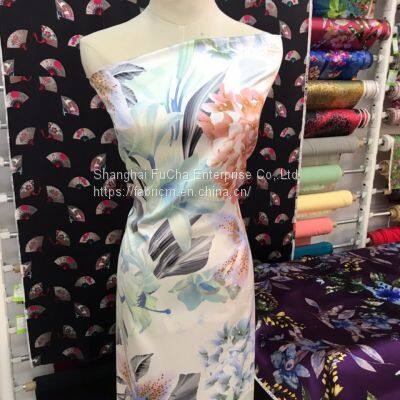 China Supplier Wholesale Custom Digital Cotton Poplin Printed Fabric photo-2