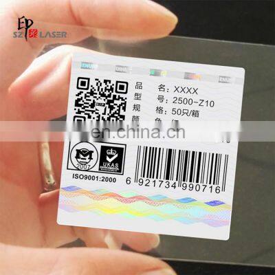 Hologram Anti Forgery Label With Bar Code & QR Code Printing photo-5