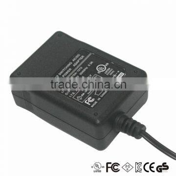 UL/CE/FCC/ROHS approval 15w 15v/1a desktop power adapter