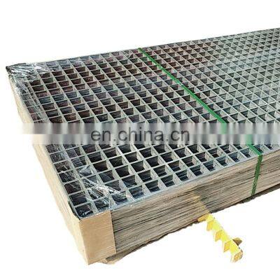 Anti-slip E-glass molded FRP/GRP grille customized anti-corrosion high strength fiberglass grating flooring