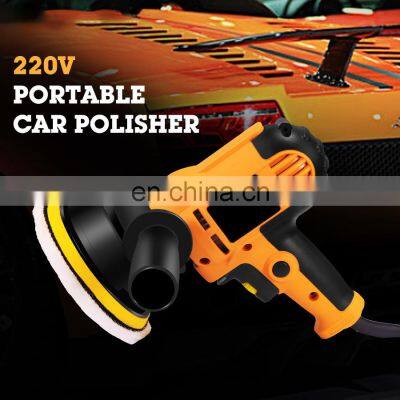 220V Electric Car Polisher Machine 700W Auto Polishing Machine Orbital Dual Action Buffer Waxing Tools Power Sander photo-4
