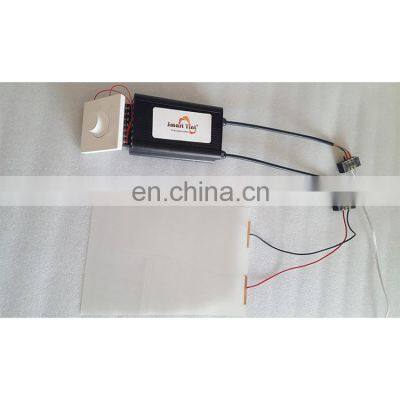 High Quality EVA Frosted Window Self Adhesive Glass Smart Film Building Decorative Electric Glass Tint Smart Glass PDLC Film photo-5