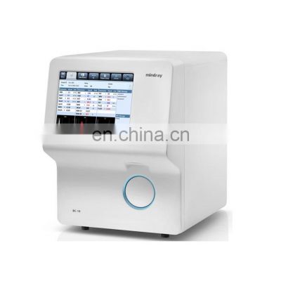 Portable Lab clinic 3-part Mindray BC-10 CBC machine auto hematology analyzer blood cell counter with reagent set