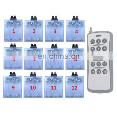 Party balloon remote controller 1 control 12 direct stick balloon 6V remote control switch