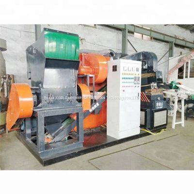 99% Recycle Rate Automatic Scrap Cable Granulator Waste Copper Wire Recycling Machine