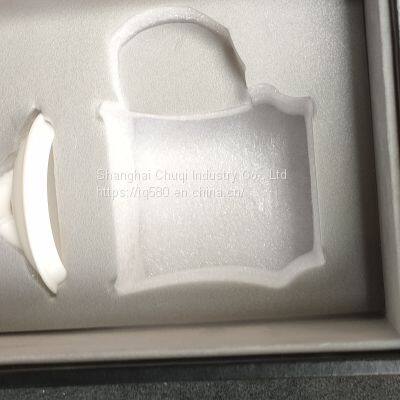 White Porcelain Office Cup Bamboo Burning Mug Cup Ceramic With Lid photo-5