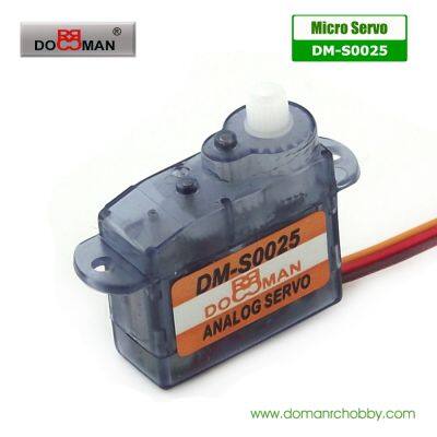 DM-S0025 DOMAN RC 2.5g micro rc servo