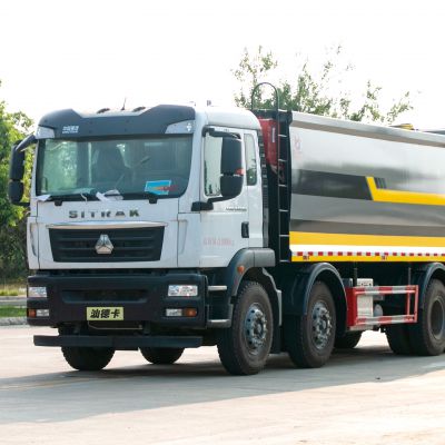 Dongfeng 47 Cubic Meter Semi Trailer Garbage Dump Compressed Garbage Truck