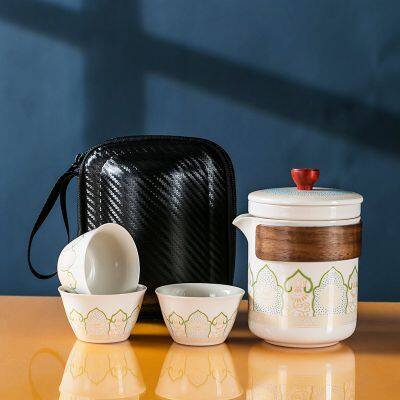 Beautiful Tea Cup Portable Set photo-4