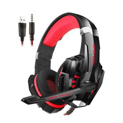 G9000 Gaming Headphones Stereo Professional Gamer Headset 3.5mm Wired Earphone With Noise Reduction Microphone For PC Laptop