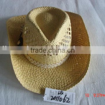 natural straw sun hat for man