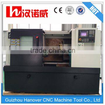 Chinese cnc horizontal lathe manufacturer TSC45L slant bed cnc metal lathe and tool-turret chuck