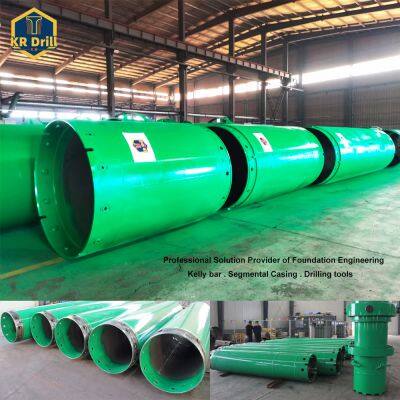 Single Double walled segmental casing tube