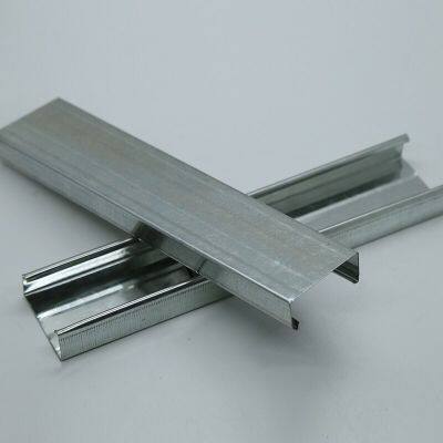 Galvanized Steel Bar Keel Stud and Track Prices for Gypsum Drywall