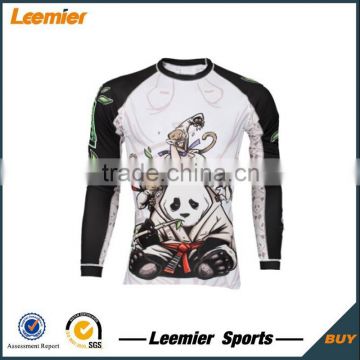 Kid's custom cartoon design MMA rash guard                        
                                                Quality Choice