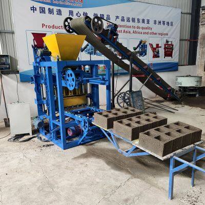 Steel Frame Hollow Block Mould Concrete Block Machine With Hydraulic System