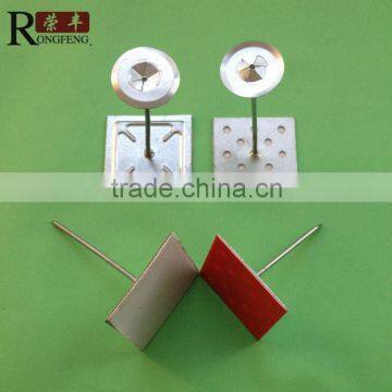 China Fastener Manufacturer Supply Perforated Aluminum Heat Insulation Nail/ Insulation Pin RF-MI-80