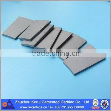 3.5mm thickness blank tungsten carbide customized hard alloy plate unground from Zhuzhou Kerui