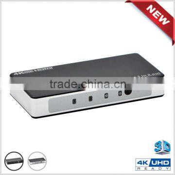 Aluminum Shell HD MI Splitter 1 input 2 output