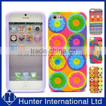 Colorful For Apple iPhone 5 Soft Silicone Case